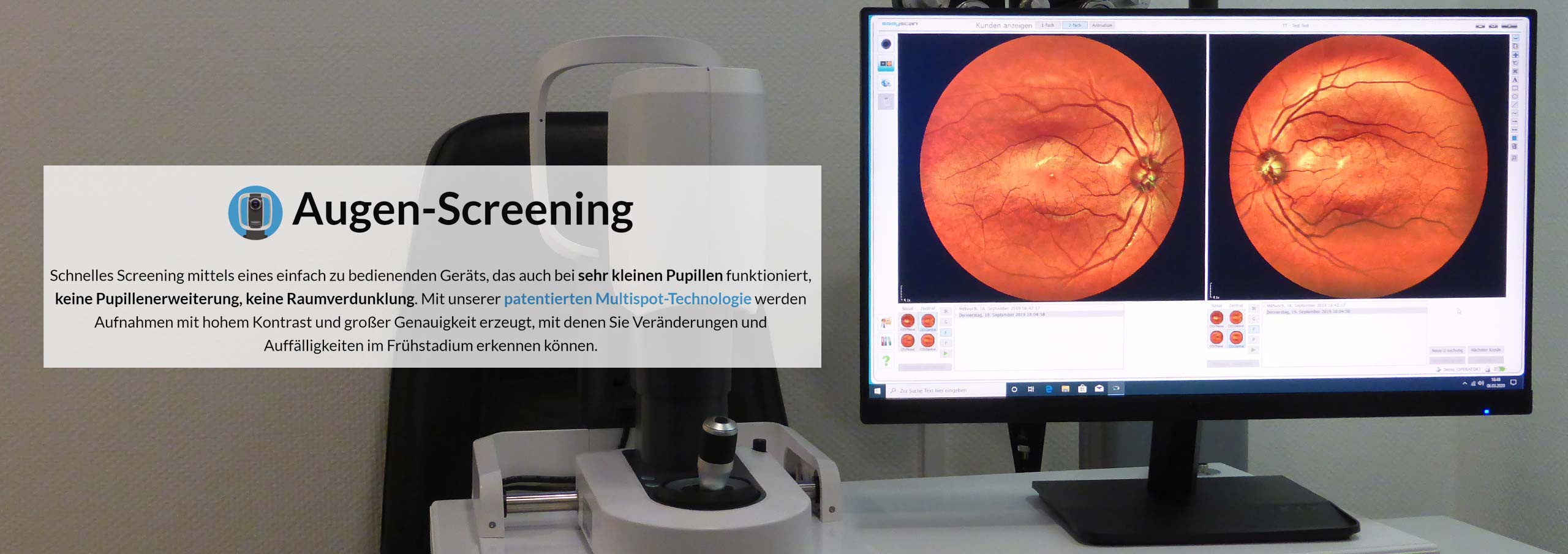 Netzhautscan